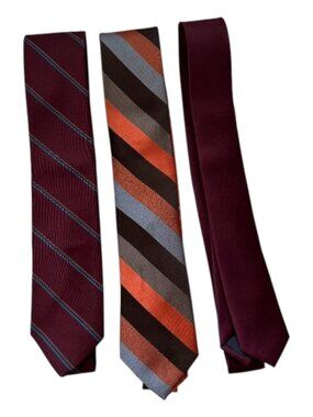Bundle - 21 Men, Perry Ellis Portfolio, Surrey Collection Men's Tie's Multicolor